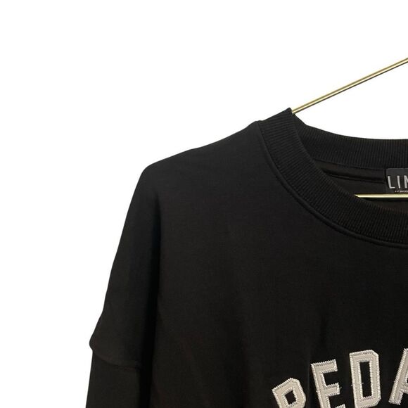 LINE CHANGE Nashville Predators Sweatshirt Nostalgic Crew Black 2XL NWT - Picture 4 of 6